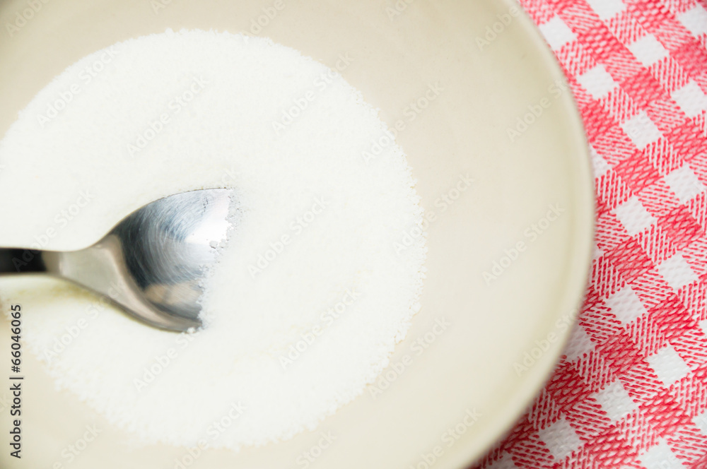 Sugar on a spoon Sugar on a spoon