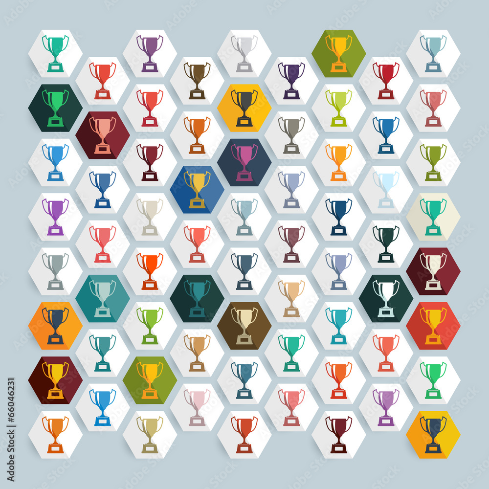 Flat design: winner Flat design: winner