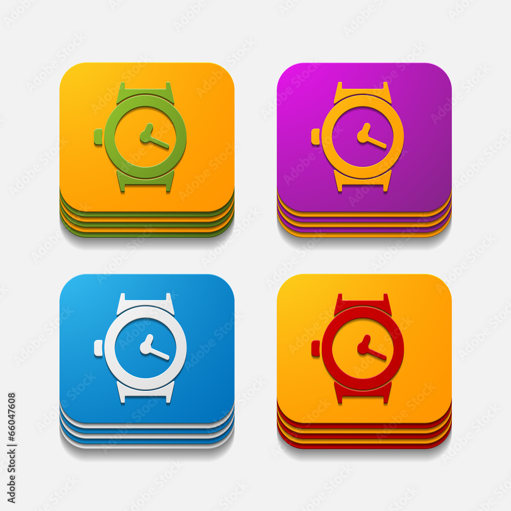 square button: watch square button: watch