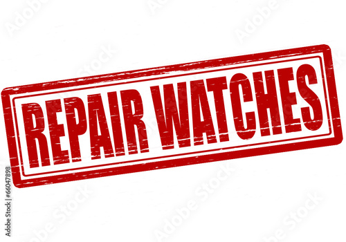 Repair watches