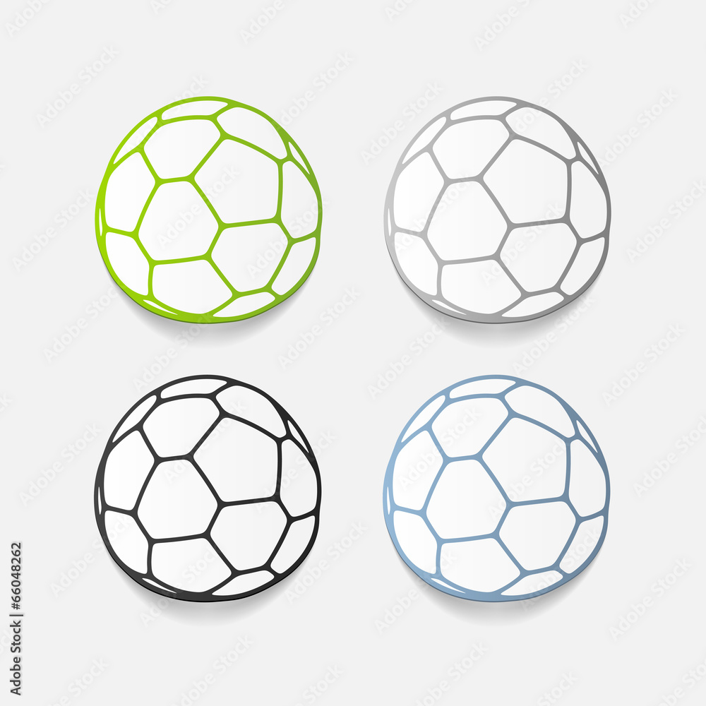 realistic design element: ball realistic design element: ball