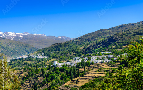 Pampaneira and Capileria Villages in the Alpujarras Spain
