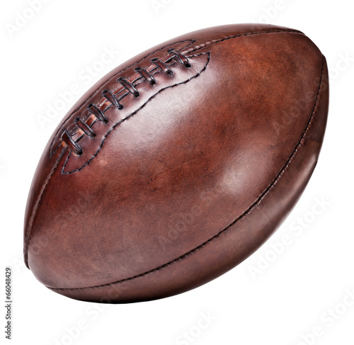 leather vintage football