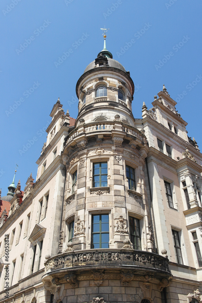 Fototapeta premium Beautiful old building in Dresden