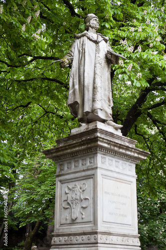 Foto SANSEPOLCRO. Monument to Piero della Francesca.