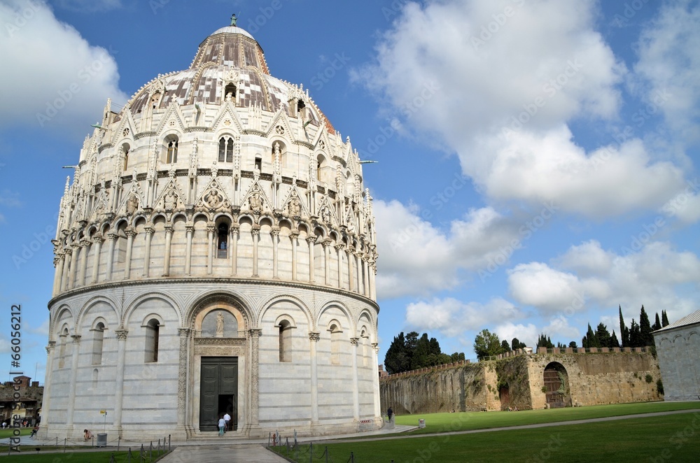 Baptistery of St. John - Square of Miracles - (Pisa)