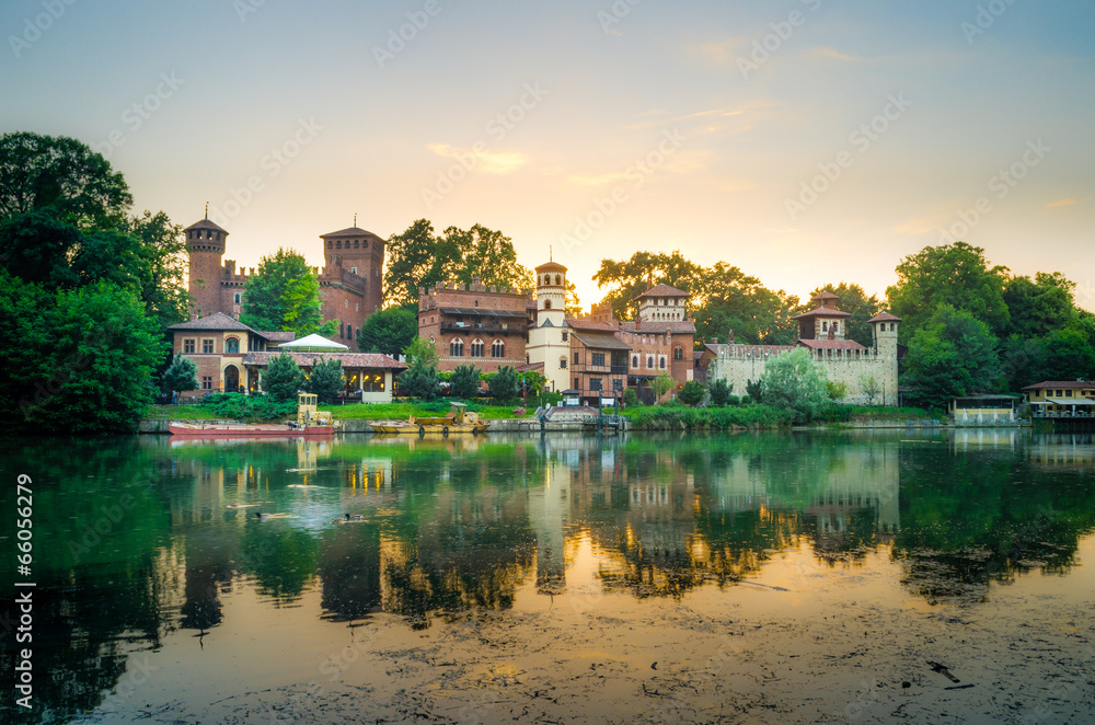 Turin (Torino), Borgo Medievale