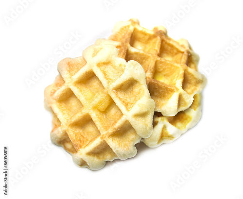 waffle on with background 