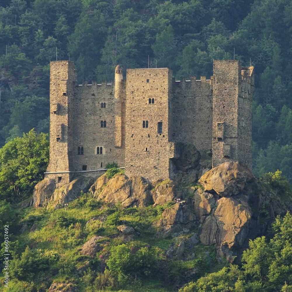 Fototapeta premium Castillo de Ussel 02