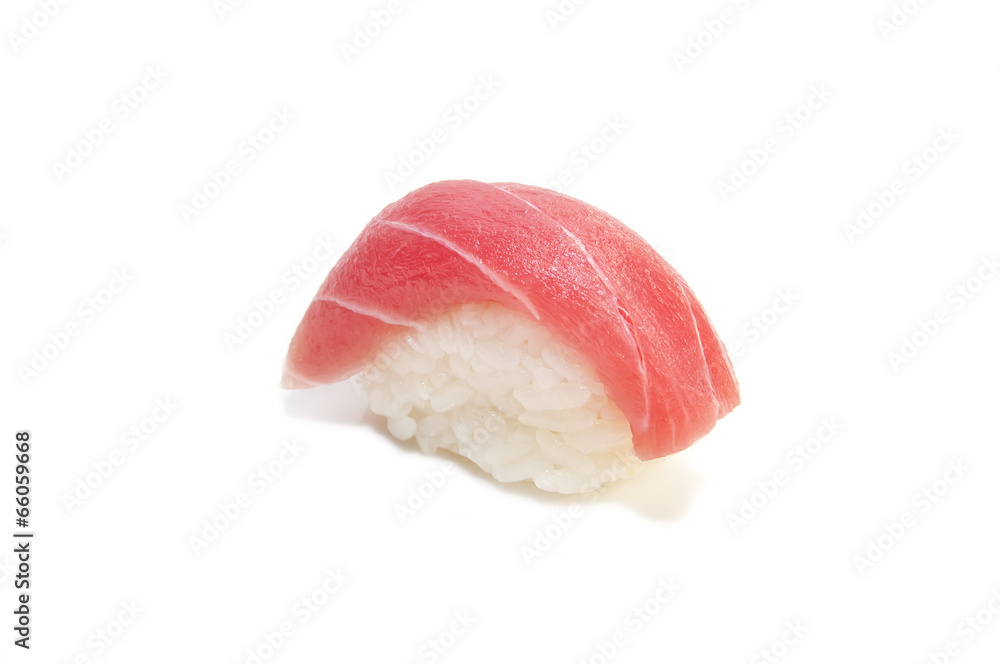 Japanese rolls in a restaurant with fish and vegetables Japanese rolls in a restaurant with fish and vegetables