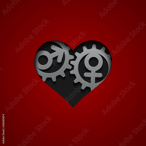 heart gears