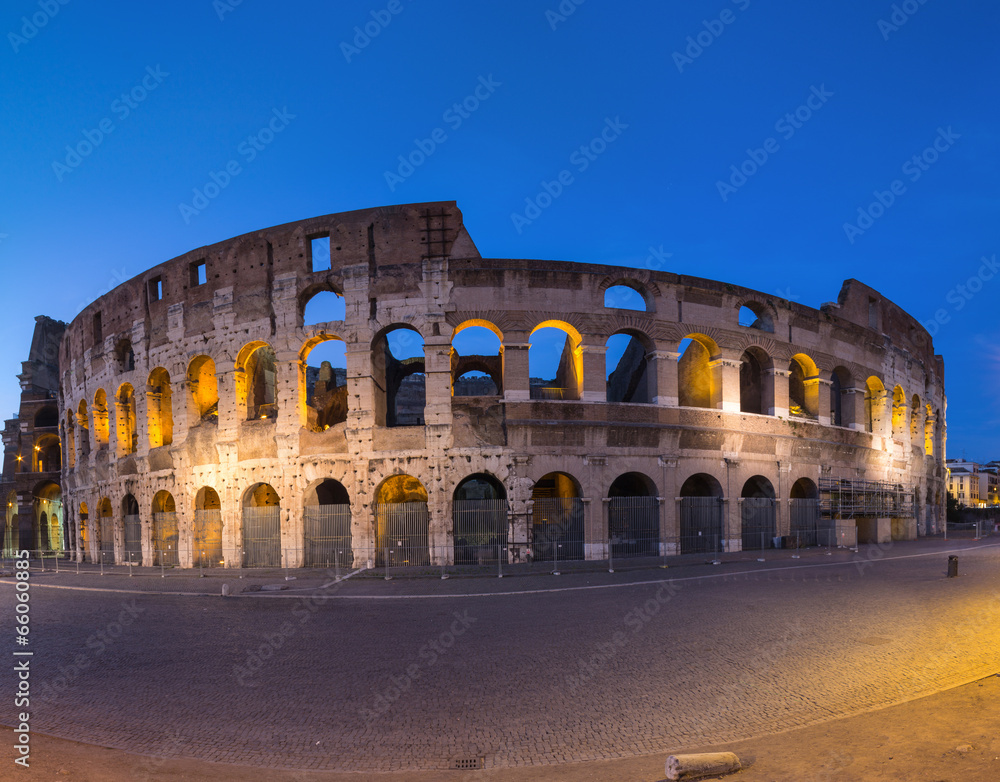 Colosseum By Night