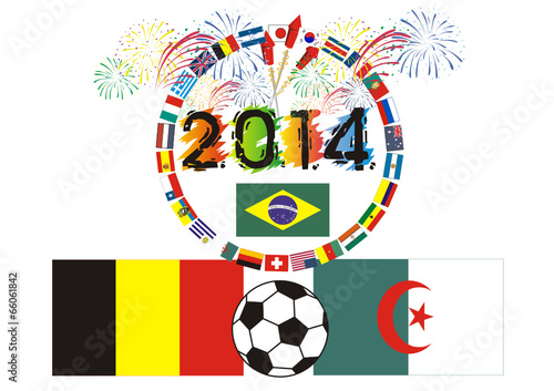 Fußballfest in Südamerika 2014 - Gruppe H-Belgien - Algerien