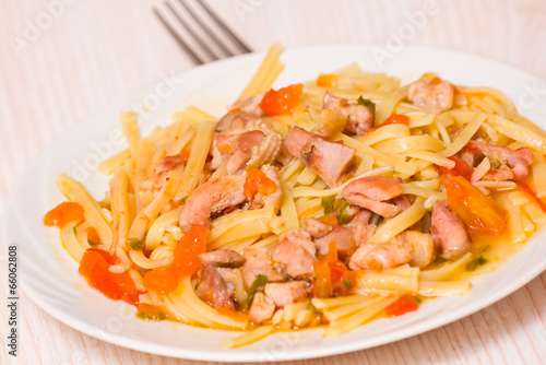 pasta with meat