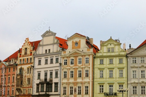 Old Town Prague Houses