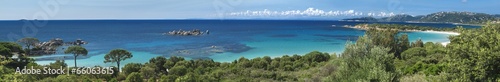 Panorama Plage de Palombaggia Corse Sud photo