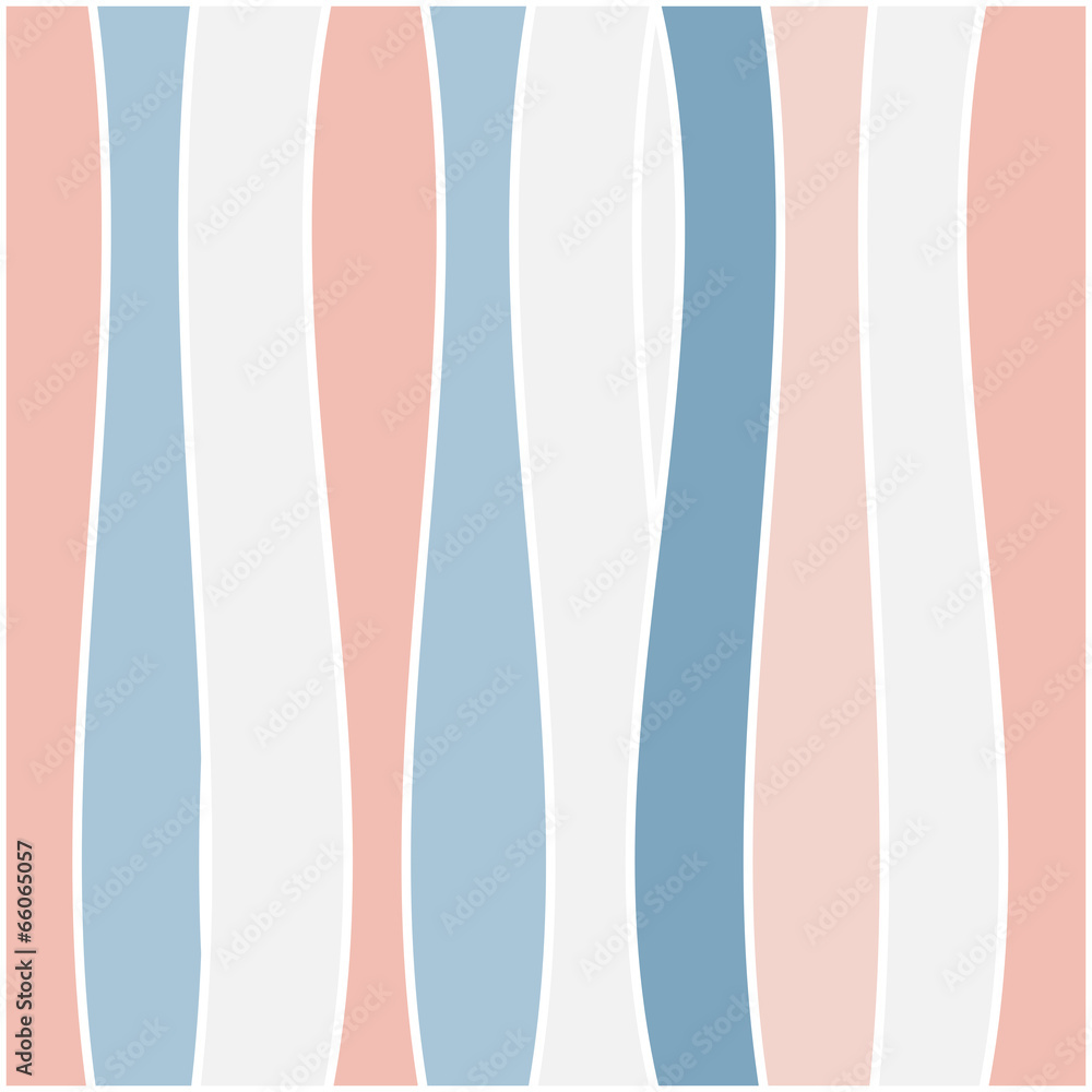 Fototapeta premium Seamless colorful striped wave background