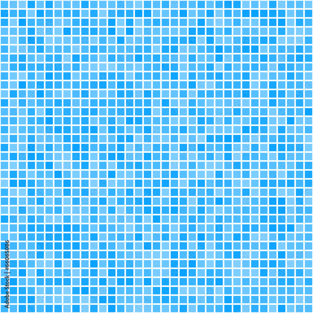 Pixel mosaic blue gradient background Pixel mosaic blue gradient background