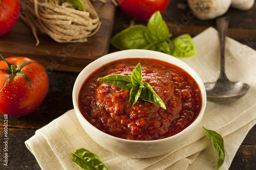 Obraz na płótnie Homemade Red Italian Marinara Sauce