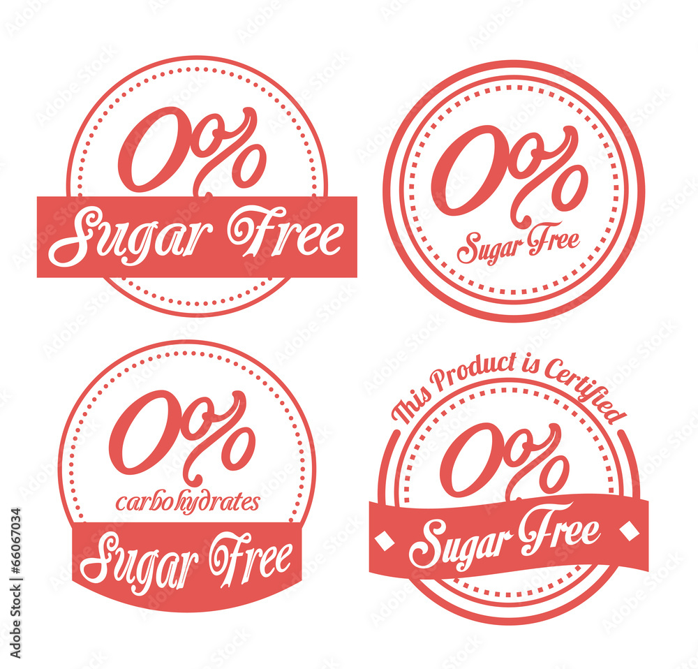 Obraz premium Sugar free design