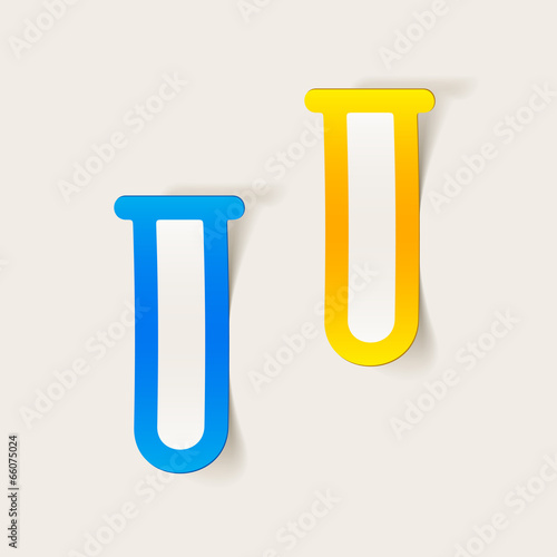 realistic design element: tube