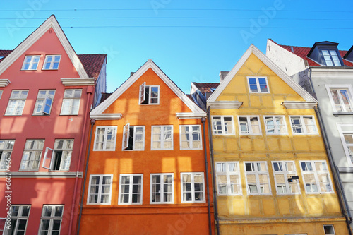 Colorful buildings