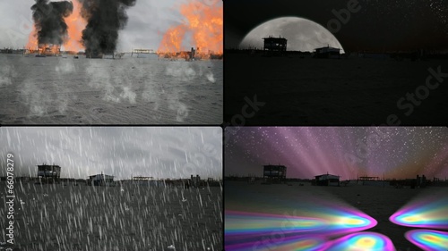 farm at different conditions and situations