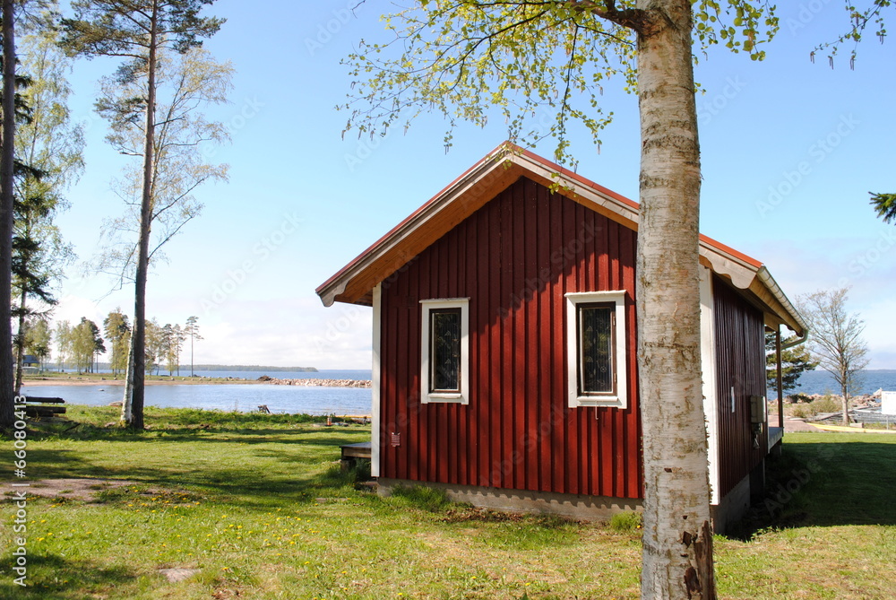 Fischerhütte am Meer Fischerhütte am Meer