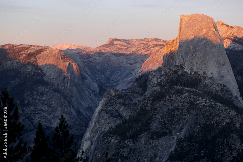 Half Dome, Yosemite National Park - obrazy, fototapety, plakaty 