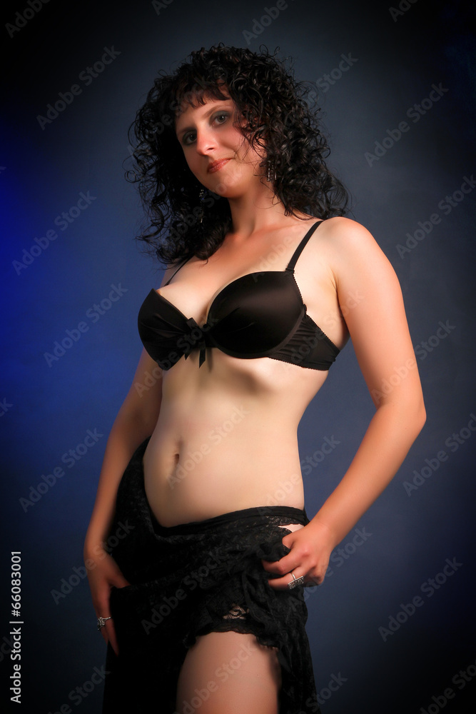 Fototapeta premium woman body in lingerie