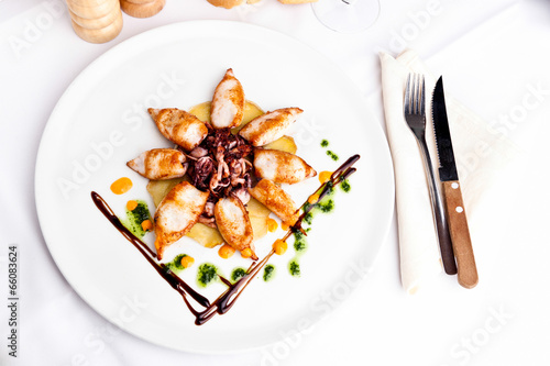 Calamares a la plancha