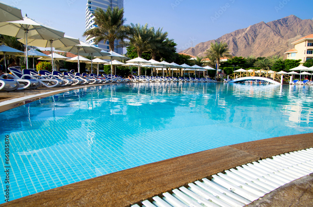 Obraz premium swimming pool