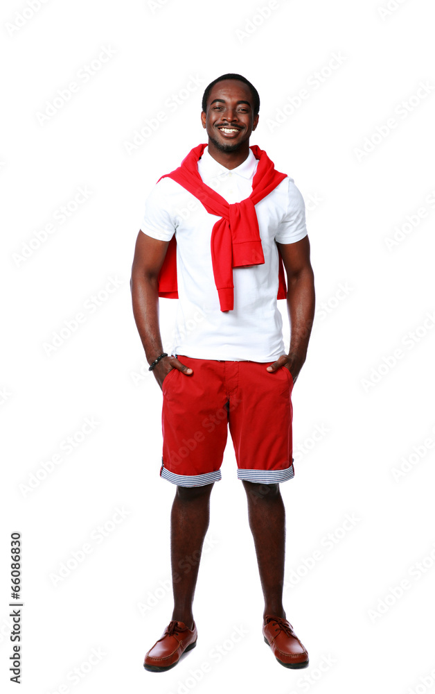 Handsome african man isolated Handsome african man isolated