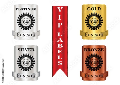 VIP Package Labels