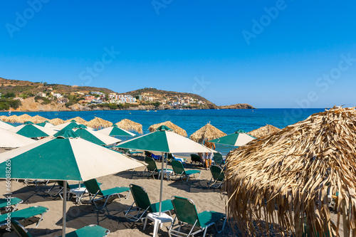 Beach. Crete  Greece