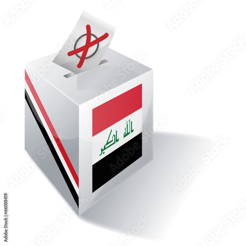 Wahlbox Irak
