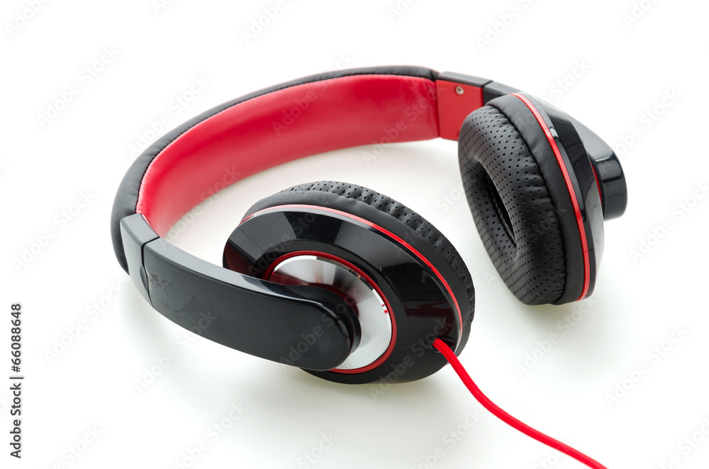 Headphone isolated on white Headphone isolated on white