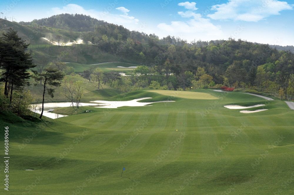 Obraz premium 골프장 풍경
