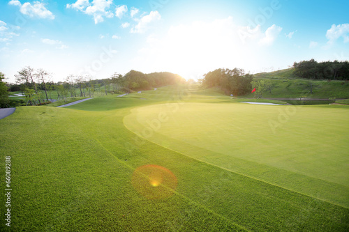 골프장 풍경