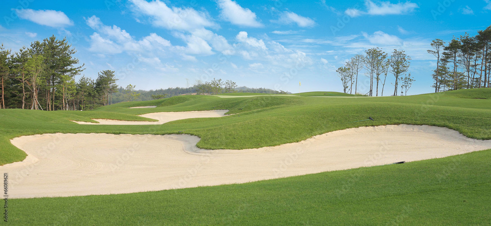 Obraz premium 골프장 풍경