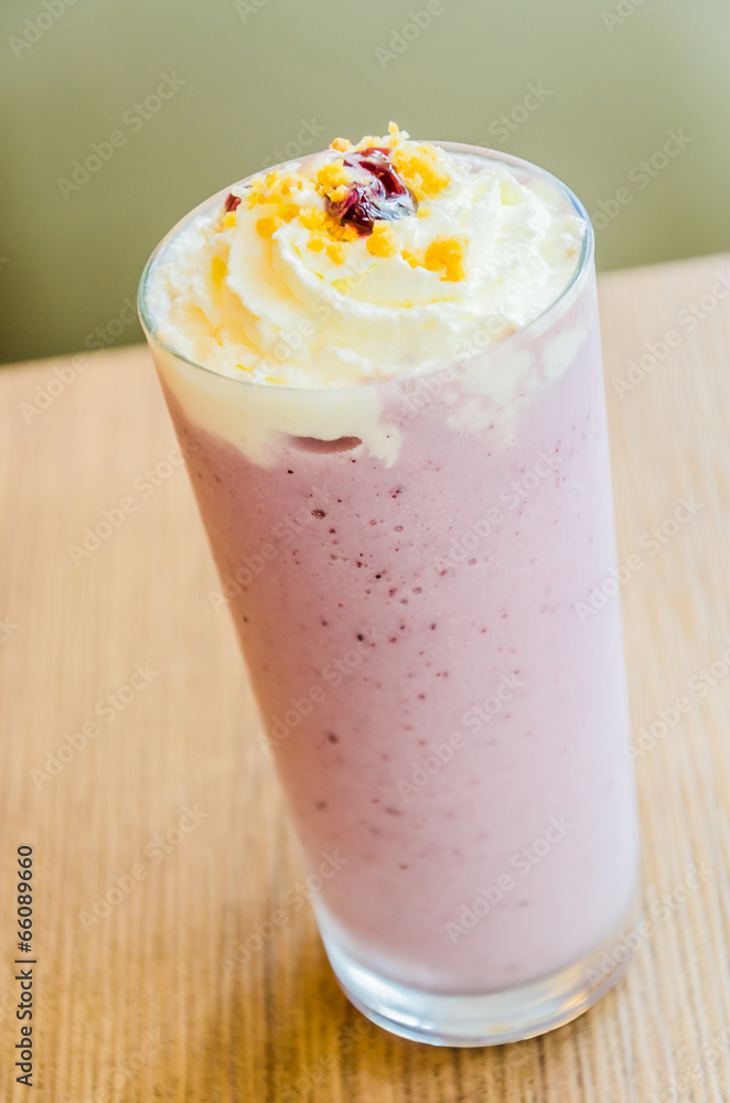 Blueberry smoothie Blueberry smoothie
