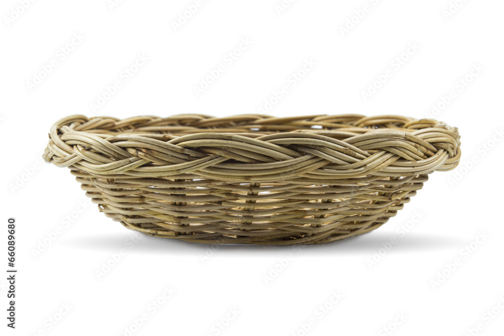 Wicker isolated with white background