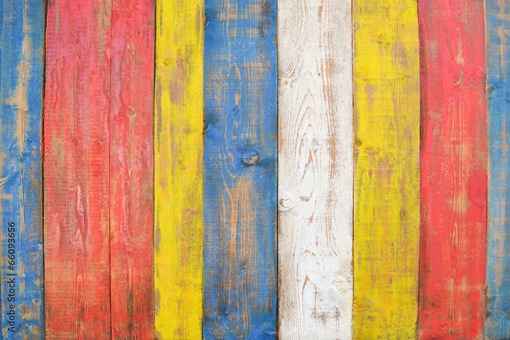 Painted woods boards Painted woods boards