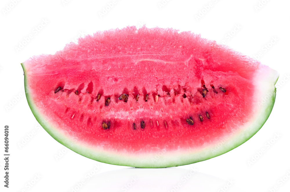 Fresh sliced watermelon isolated on white background Fresh sliced watermelon isolated on white background