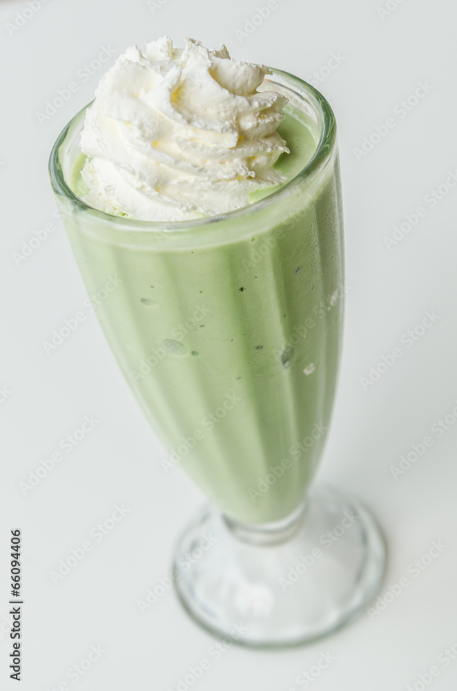 Green tea frappe Green tea frappe
