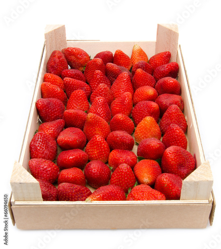 Strawberries crate