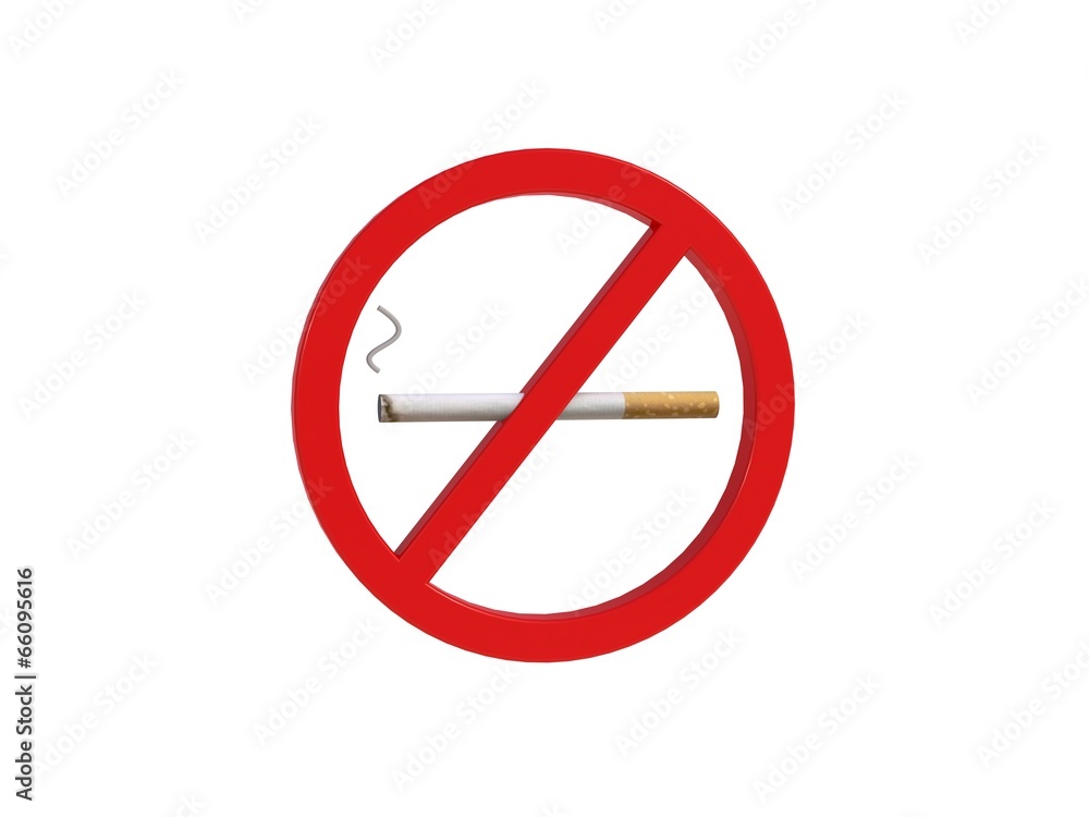 Prohibition sign no smoking Prohibition sign no smoking