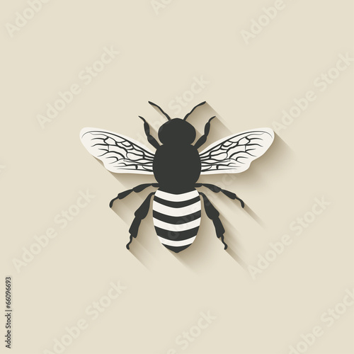 bee insect icons