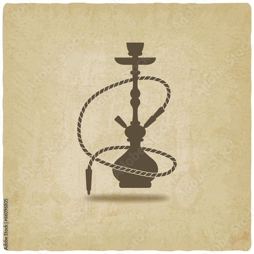 hookah old background