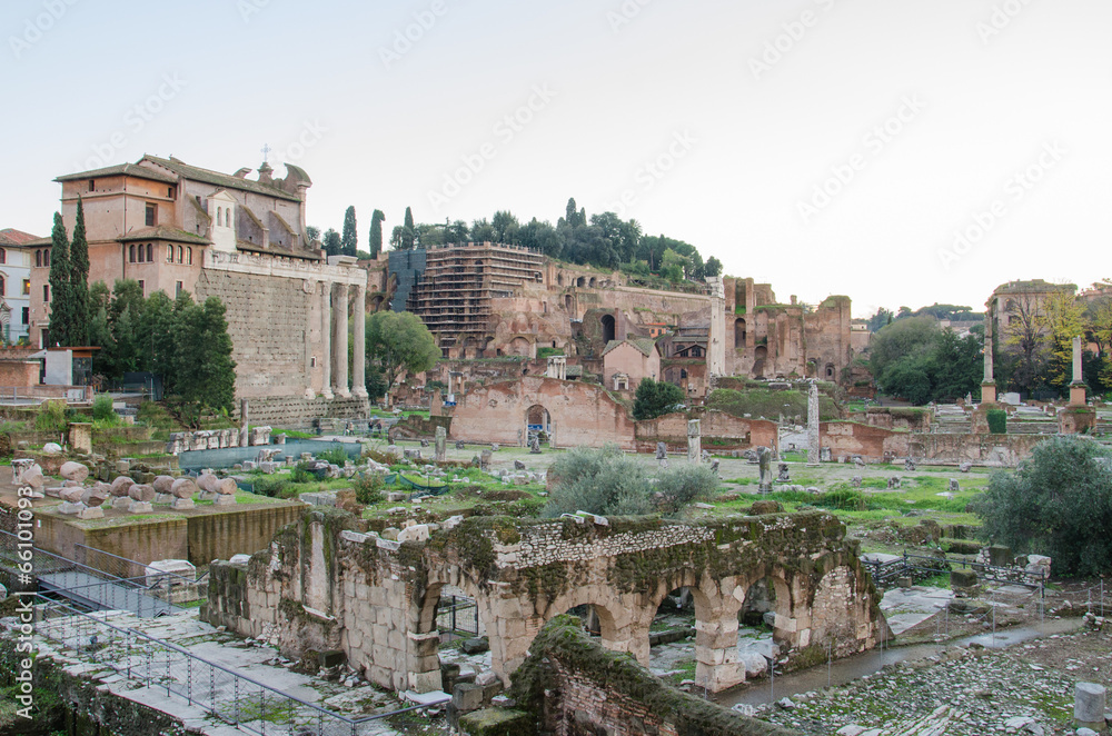 Foro Romano and Palatine in Rome